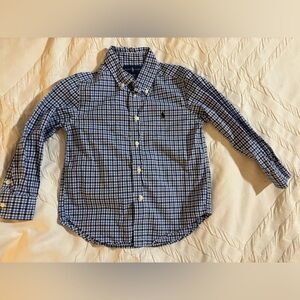 4T Ralph Lauren button down long-sleeved shirt